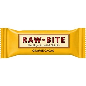 Bild på Rawbite Frukt- & Nötbar Apelsin Kakao Ekologisk 50 g