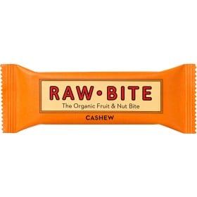 Bild på Rawbite Frukt- & Nötbar Cashew Ekologisk 50 g
