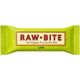 Bild på Rawbite Frukt- & Nötbar Lime Ekologisk 50 g