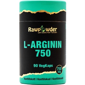 Bild på Rawpowder L-Arginin 750mg 90 kapslar