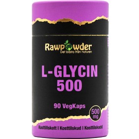 Bild på Rawpowder L-Glycin 500mg 90 kapslar