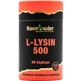 Bild på Rawpowder L-Lysin 500mg 90 kapslar