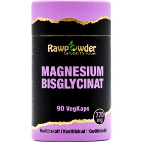 Bild på Rawpowder Magnesium Bisglycinat 770mg 90 kapslar