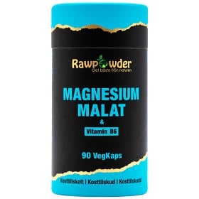 Bild på Rawpowder Magnesium Malat 90 kapslar