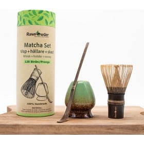 Bild på Rawpowder Matcha Set med visp, hållare och sked