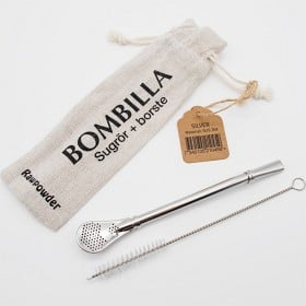 Bild på Rawpowder Yerba Straw/Bombilla Silver