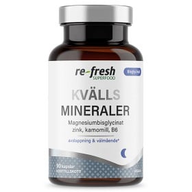 Bild på Re-fresh Superfood Kvällsmineraler 90 kapslar
