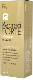 Bild på Recrea Forte, kutan lösning 50 mg/ml 60 ml