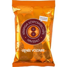 Bild på Renée Voltaire Krispiga sötpotatischips Havssalt 80 g