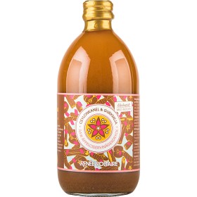 Bild på Renée Voltaire Raw Äppelcidervinägerdryck Ceylonkanel & Gurkmeja 500 ml