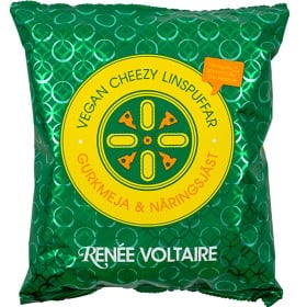 Bild på Renée Voltaire Vegan Cheezy Linspuffar Gurkmeja & Näringsjäst 90 g