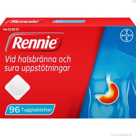 Bild på Rennie, tuggtablett 680 mg/80 mg 96 st