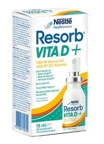 Bild på Resorb Vita D+ munspray 18 ml 