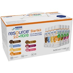 Bild på Resource 2.0+Fibre Startkit 8x200 ml