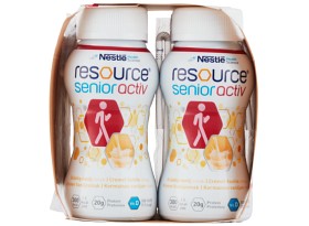Bild på Resource Senior Activ Gräddig vanilj 4 x 200 ml