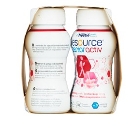 Bild på Resource Senior Activ Jordgubbspaj 4 x 200 ml