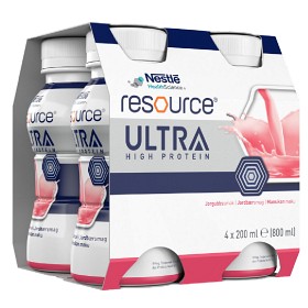 Bild på Resource Ultra Jordgubbsmak 4x200 ml