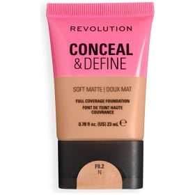 Bild på Revolution Conceal and Define Soft Matte Tube Foundation F8.2N 23 ml