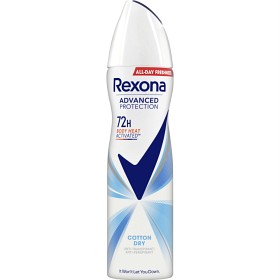 Bild på Rexona 72h Advanced Protection Cotton Dry Spray 150 ml