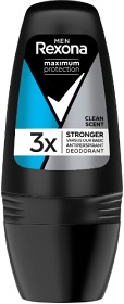 Bild på Rexona Maximum Protection Deo Roll-on Clean Scent for Men 50 ml