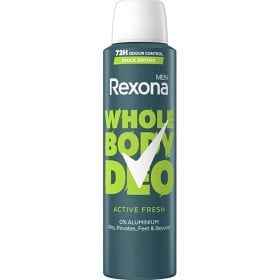 Bild på Rexona Men Whole Body Deo Active Fresh Spray 150 ml