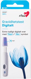 Bild på RFSU Digitalt graviditetstest