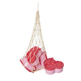 Bild på Rice Plastburkar 4-pack (Cherry)