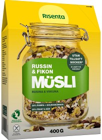 Bild på Risenta Glutenfri Müsli Russin & Fikon 400 g