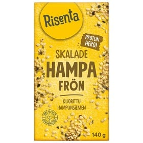 Bild på Risenta Skalade Hampafrön 140 g
