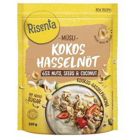 Bild på Risenta Müsli Kokos Hasselnöt 350 g