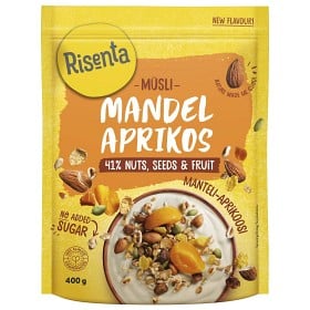 Bild på Risenta Müsli Mandel Aprikos 400 g