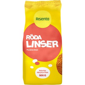 Bild på Risenta Röda Linser 500g