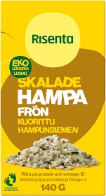 Bild på Risenta Skalade Hampafrön 140 g
