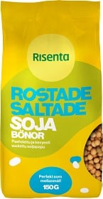 Bild på Risenta Sojabönor torrostade och lätt saltade 150 g