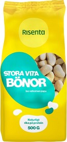 Bild på Risenta Stora Vita Bönor 500 g