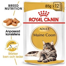 Bild på Royal Canin Maine Coon Adult Gravy Våtfoder för katt 12x85 g