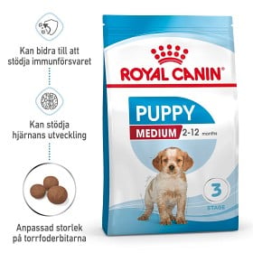 Bild på Royal Canin Medium Puppy Torrfoder för hundvalp 15 kg