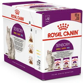 Bild på Royal Canin Sensory Mixed Box Gravy Adult Våtfoder för katt 12x85 g