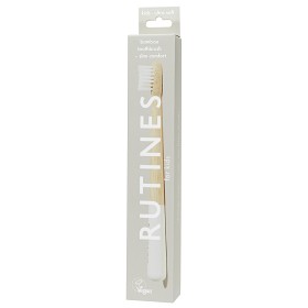 Bild på Rutines Slim Comfort Barntandborste Bambu Vit Ultra Soft