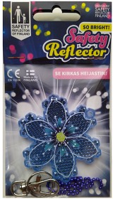 Bild på Safety Reflector Anemone Blue hård reflex