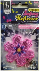 Bild på Safety Reflector Anemone Pink hård reflex
