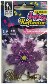Bild på Safety Reflector Anemone Purple hård reflex