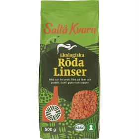 Bild på Saltå Kvarn Ekologiska Röda linser 500 g