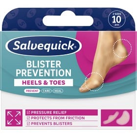Bild på Salvequick Foot Care Heels & Toes 10 st