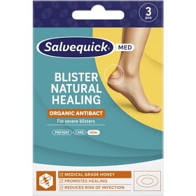 Bild på SalvequickMED Blister Natural Healing Heel 3 st