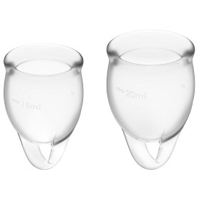 Bild på Satisfyer Feel Confident menskopp Transparent
