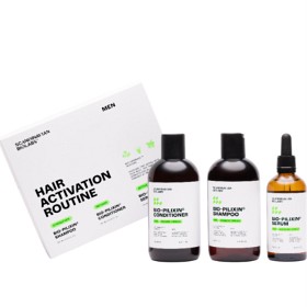 Bild på Scandinavian Biolabs Hair Routine Men (Shampoo, Conditioner, Serum)