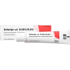 Bild på Scheriproct rektalsalva 0,19%/0,5% 30 g