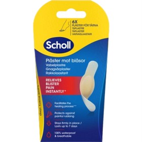 Bild på Scholl Blister Plasters Toes 6 st