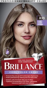 Bild på Schwarzkopf Brillance 833 Cool Light Brown